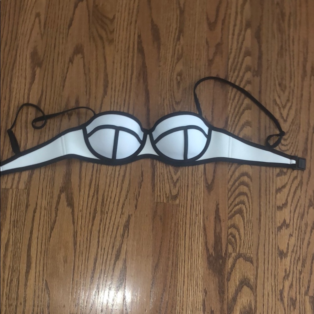 TRIANGL white bikini top